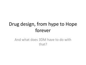 Drug design, from hype to Hope forever - Bio
