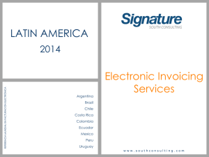 Electronic Invoicing Services