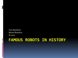 Famous Robots in History