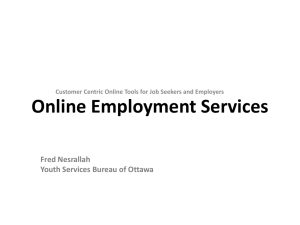 Online Employment Services - Fred Nesrallah
