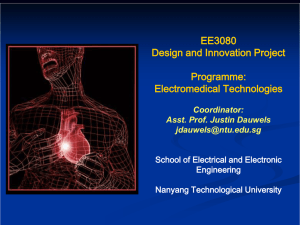 Electromedical Technologies Programme