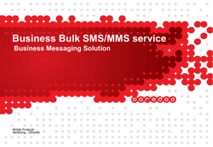 What is Bulk SMS/MMS Business?