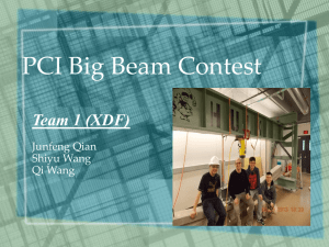 PCI Big Beam Contest