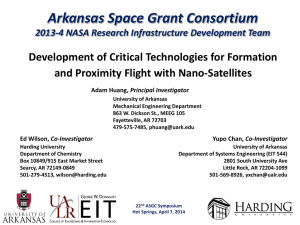 uaf_a_huang - Arkansas Space Grant Consortium