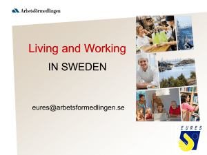 Working in Sweden - Sistema Piemonte