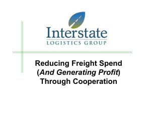 Cooperating on Freight - Tim Higham Presentation