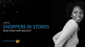 Shoppers in Stores: What Wins Their Wallets?