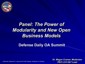Megan Cramer Defense Daily OA Summit rev 2