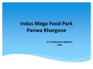Indus Mega Food Park Panwa