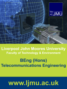 (Hons) Telecommunications Engineering