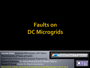Parallel Faults on DC Microgrids - The University of Texas at Austin