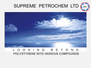 polystyrene into various compounds
