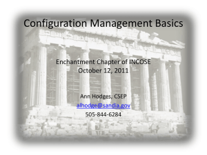 Configuration Management Basics