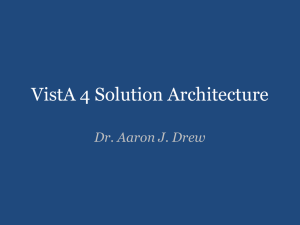 VistA4_SolutionArchitecture_Presentation_August2014_v3