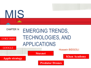 Chapter 14 Emerging Trends, Technologies, and Applications