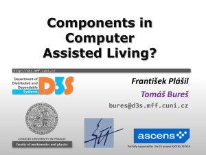 Software Components in Computer Assisted Living?