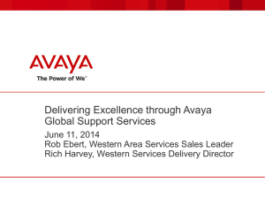 Avaya Support*