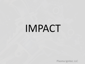 Investor Presention - Plasma Igniter Round One