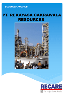company profile - PT.Rekayasa Cakrawala Resources