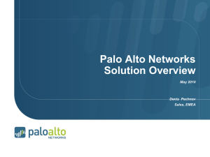 Palo Alto Networks Next