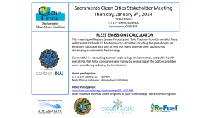 January 9 - Clean Cities Sacramento