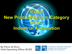 IEC EE Category INDAT