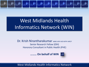West Midlands Health Informatics Network