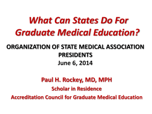 States - Organization of State Medical Association Presidents