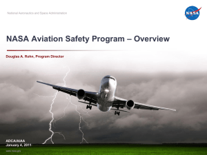 Aviation Safety Program Integrated Intelligent Flight Deck Project