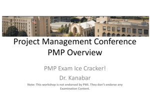 PMP - Project Management in Practice Conference