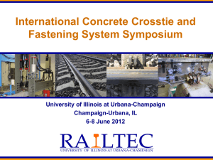 Safety Briefing - RailTEC - University of Illinois at Urbana