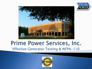 Prime Power Services, Inc.