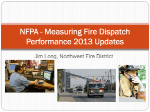 Measuring Fire Dispatch Performance