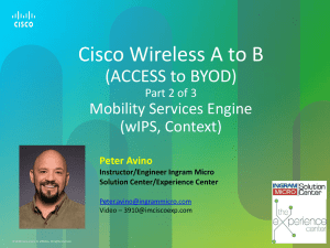 Cisco Wireless A to B part2 - Ingram Micro Solution Center Portal