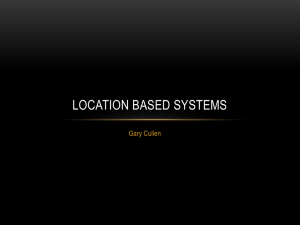 Location Based Systems