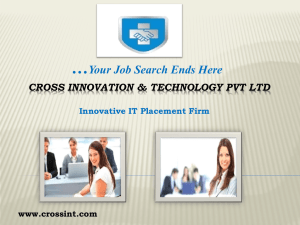 CROSS INNOVATION & TECHNOLOGY PVT LTD Innovative IT