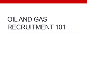 Oil and Gas Industry Primer and Interview Preperation