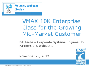 VMAX 10K Updates - CPS Technology Solutions
