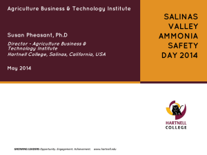 Agriculture Business & Technology Institute – Susan