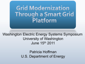 Grid Modernization enabled through Smart Grid Platform