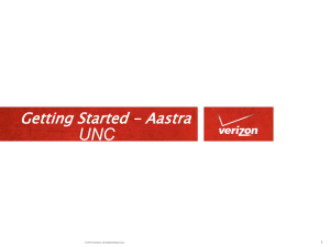 Getting Started with Verizon VoIP