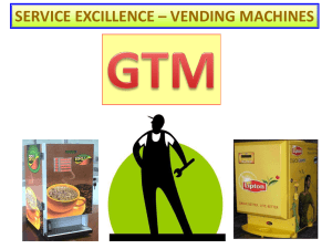 Details of Machine Service Center Process