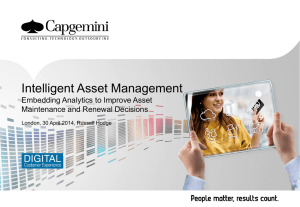 Asset Management Decision Making