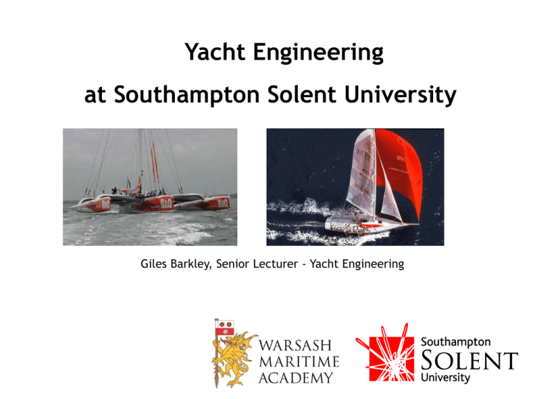 yacht design and production southampton