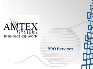 BPO - Amtex Systems