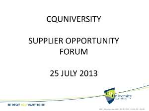 CQUniversity-Supplier-Opportunity-Forum-25