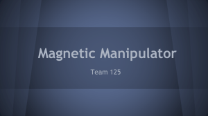 Magnetic Manipulator - UP Wordpress | | UP Wordpress