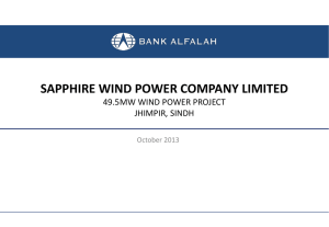 Sapphire Wind Farm Project Overview