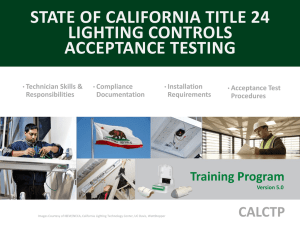 CA Acceptance Test Training