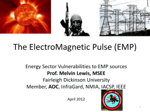 ElectroMagnetic Pulse (EMP)